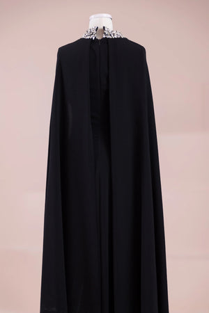 Asera Tesettür Abiye - FioraofDress - tesettur - abiye - Siyahh - 38 - hijab - evening - dress