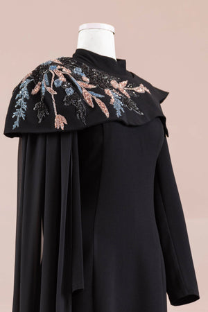 Asilta Tesettür Abiye - FioraofDress - tesettur - abiye - Siyahh - 38 - hijab - evening - dress