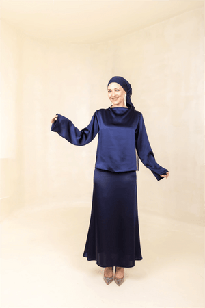 Candida Tesettür Takım - FioraofDress - tesettur - abiye - 44 - Lacive - hijab - evening - dress