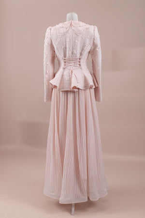 Carmilla Tesettür Abiye - FioraofDress - tesettur - abiye - Pembe - 36 - hijab - evening - dress