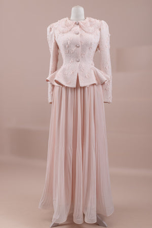 Carmilla Tesettür Abiye - FioraofDress - tesettur - abiye - Pembe - 36 - hijab - evening - dress