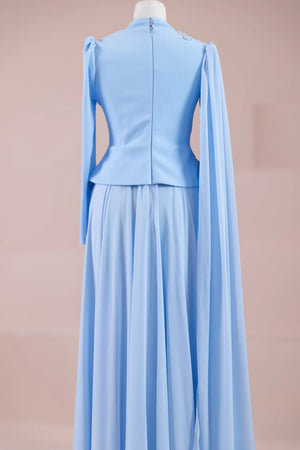 Dreza Tesettür Abiye - FioraofDress - tesettur - abiye - Siyahh - 38 - hijab - evening - dress