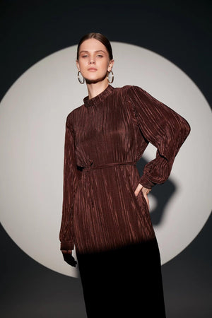 Elvis Abiye - FioraofDress - tesettur - abiye - 42 - Yağı Yeşil - hijab - evening - dress