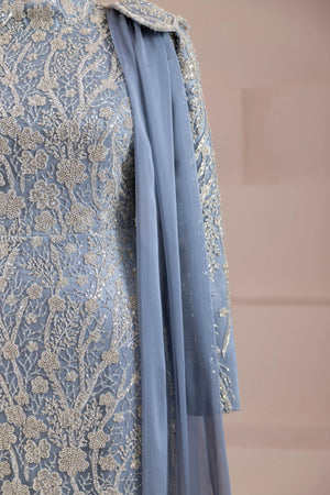 Glam Tesettür Abiye - FioraofDress - tesettur - abiye - Mavii - 38 - hijab - evening - dress