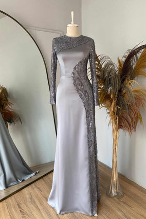 Hailey Abiye - FioraofDress - tesettur - abiye - 48 - zümrüt - hijab - evening - dress