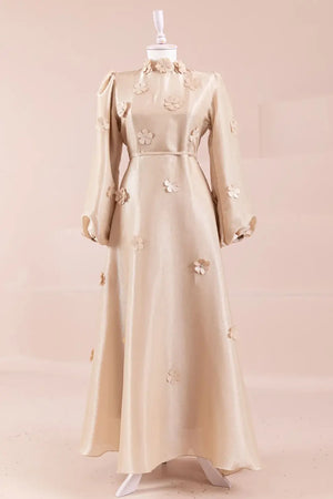 Flowers Tesettür Abiye.