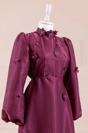 Flowers Tesettür Abiye.