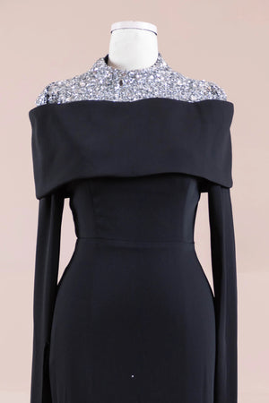 Lirae Tesettür Abiye - FioraofDress - tesettur - abiye - SİYAH - 36 - hijab - evening - dress