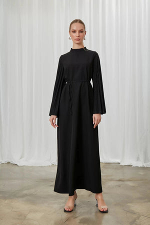 Lucia Elbise - FioraofDress - tesettur - abiye - 42 - Siyahh - hijab - evening - dress