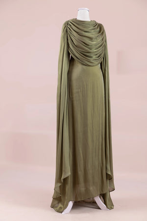 Lunesse Tesettür Abiye - FioraofDress - tesettur - abiye - Çimen yeşili - 38 - hijab - evening - dress