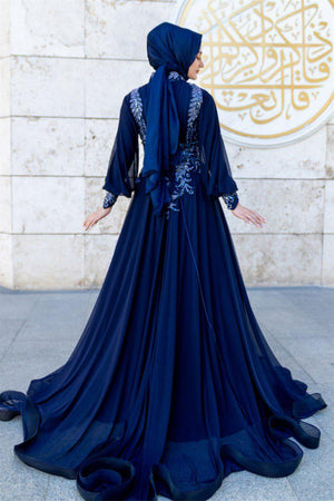 Neva Tesettür Abiye - FioraofDress - tesettur - abiye - 48 - hijab - evening - dress