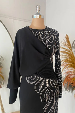 Oylum Tesettür Abiye - FioraofDress - tesettur - abiye - Siyahh - 38 - hijab - evening - dress