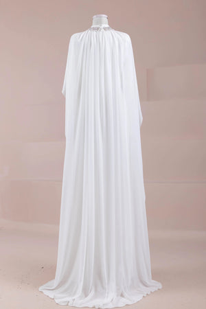 Peleris Tesettür Abiye - FioraofDress - tesettur - abiye - Beyaz - 38 - hijab - evening - dress