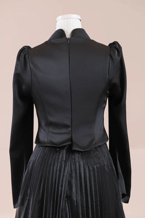 Rozya Tesettür Abiye - FioraofDress - tesettur - abiye - Siyahh - 38 - hijab - evening - dress