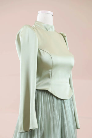 Rozya Tesettür Abiye - FioraofDress - tesettur - abiye - Çağla - 38 - hijab - evening - dress