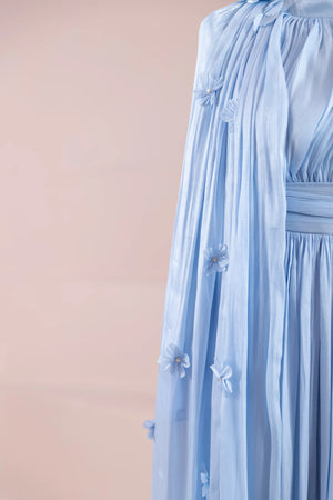 Sivra Tesettür Abiye - FioraofDress - tesettur - abiye - Mavii - 38 - hijab - evening - dress