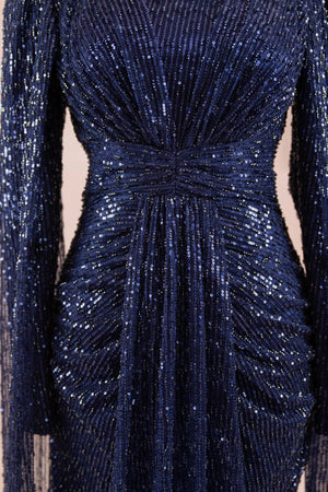 Solea Tesettür Abiye - FioraofDress - tesettur - abiye - lacivert - 38 - hijab - evening - dress