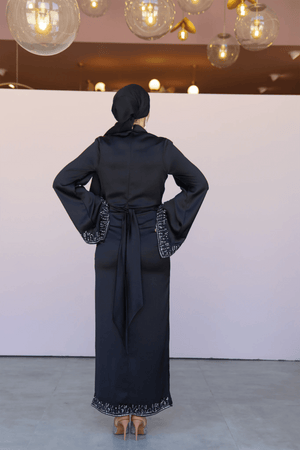 Thai Tesettür Abiye - FioraofDress - tesettur - abiye - 44 - Siyahh - hijab - evening - dress