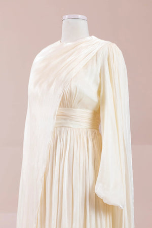 Velasca Tesettür Abiye - FioraofDress - tesettur - abiye - Ekru - 38 - hijab - evening - dress