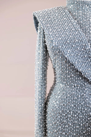 Ziva Tesettür Abiye - FioraofDress - tesettur - abiye - mint - 38 - hijab - evening - dress