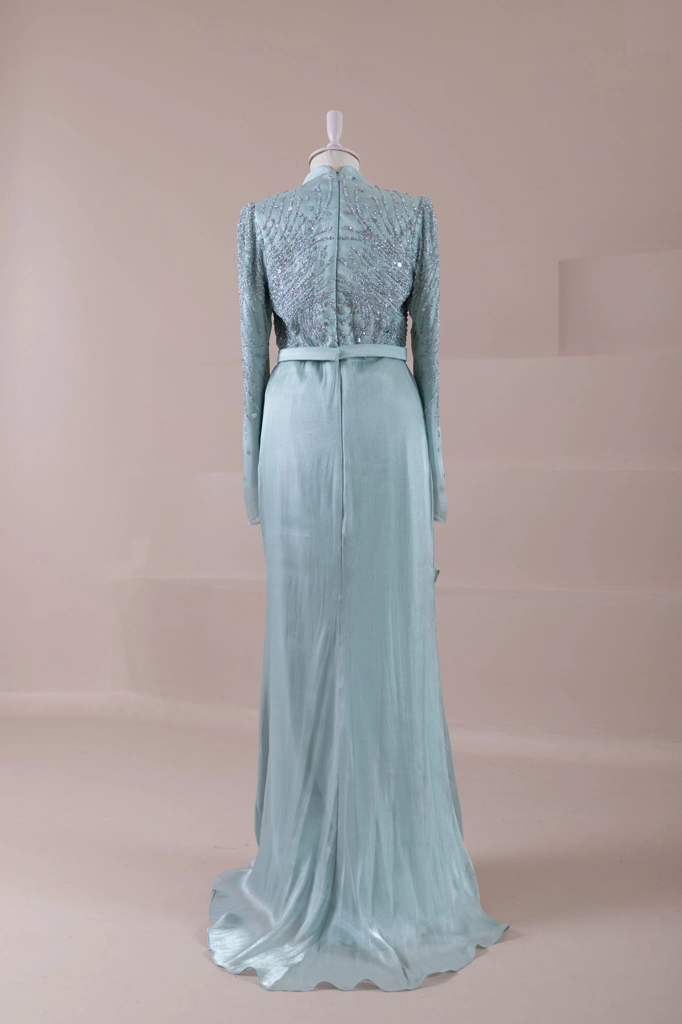 Ahenk Tesettür Abiye - FioraofDress - tesettur - abiye - mint - 38 - hijab - evening - dress