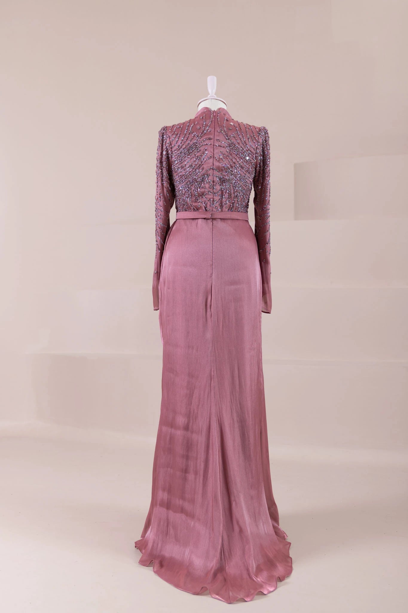 Ahenk Tesettür Abiye - FioraofDress - tesettur - abiye - Berry - 38 - hijab - evening - dress