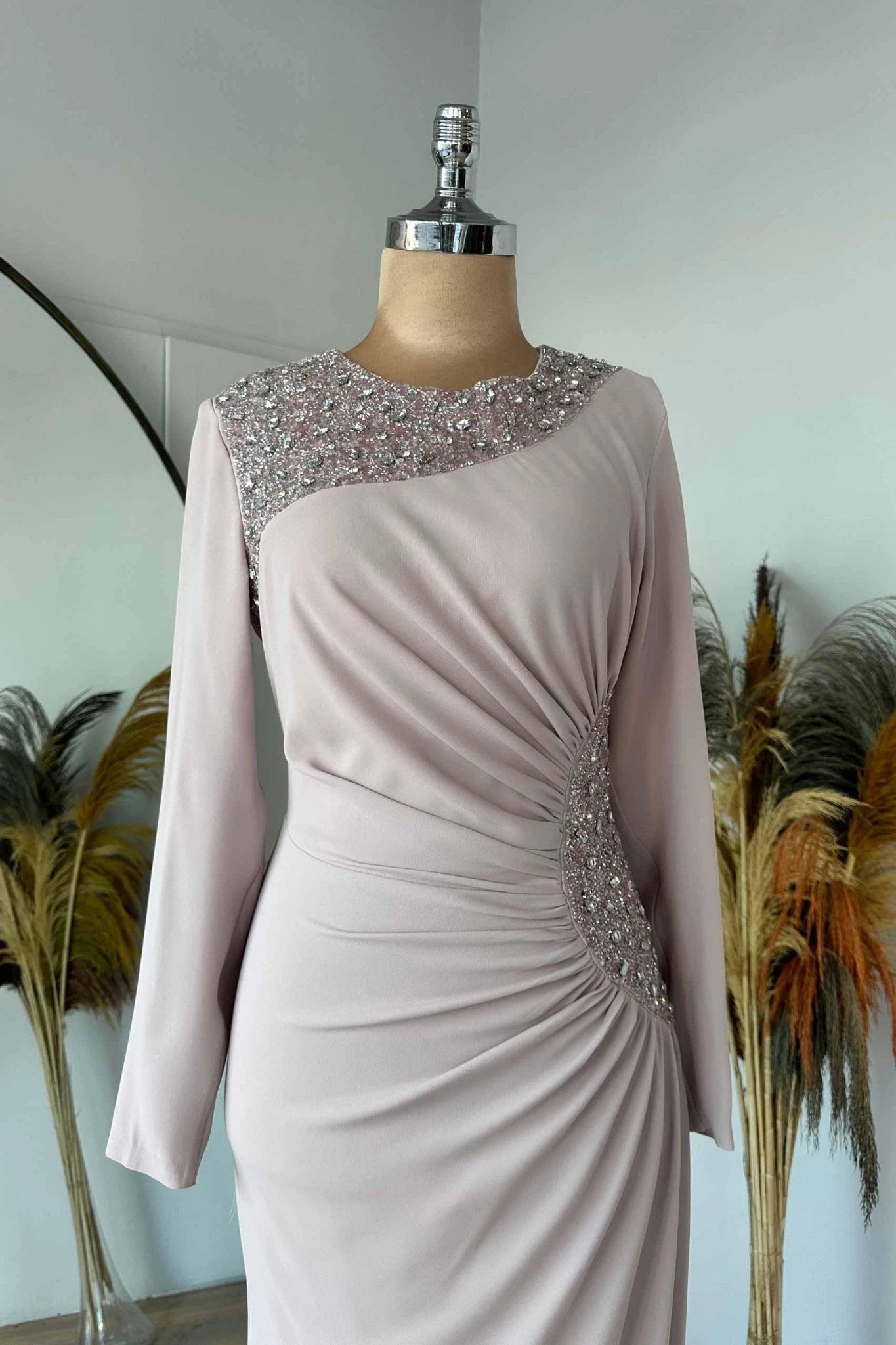 Aleyna Tesettür Abiye - FioraofDress - tesettur - abiye - 48 - zümrüt - hijab - evening - dress