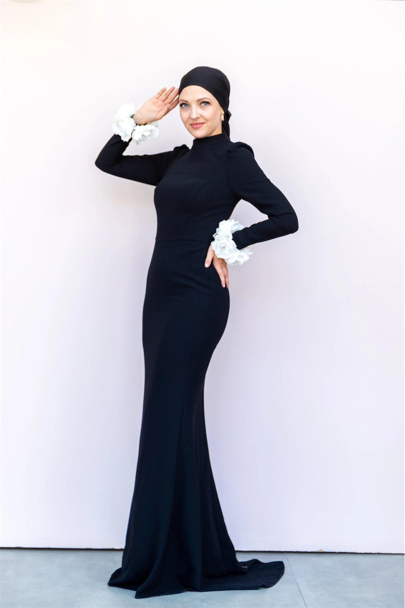 Allegra Tesettür Abiye - FioraofDress - tesettur - abiye - 44 - Siyahh - hijab - evening - dress