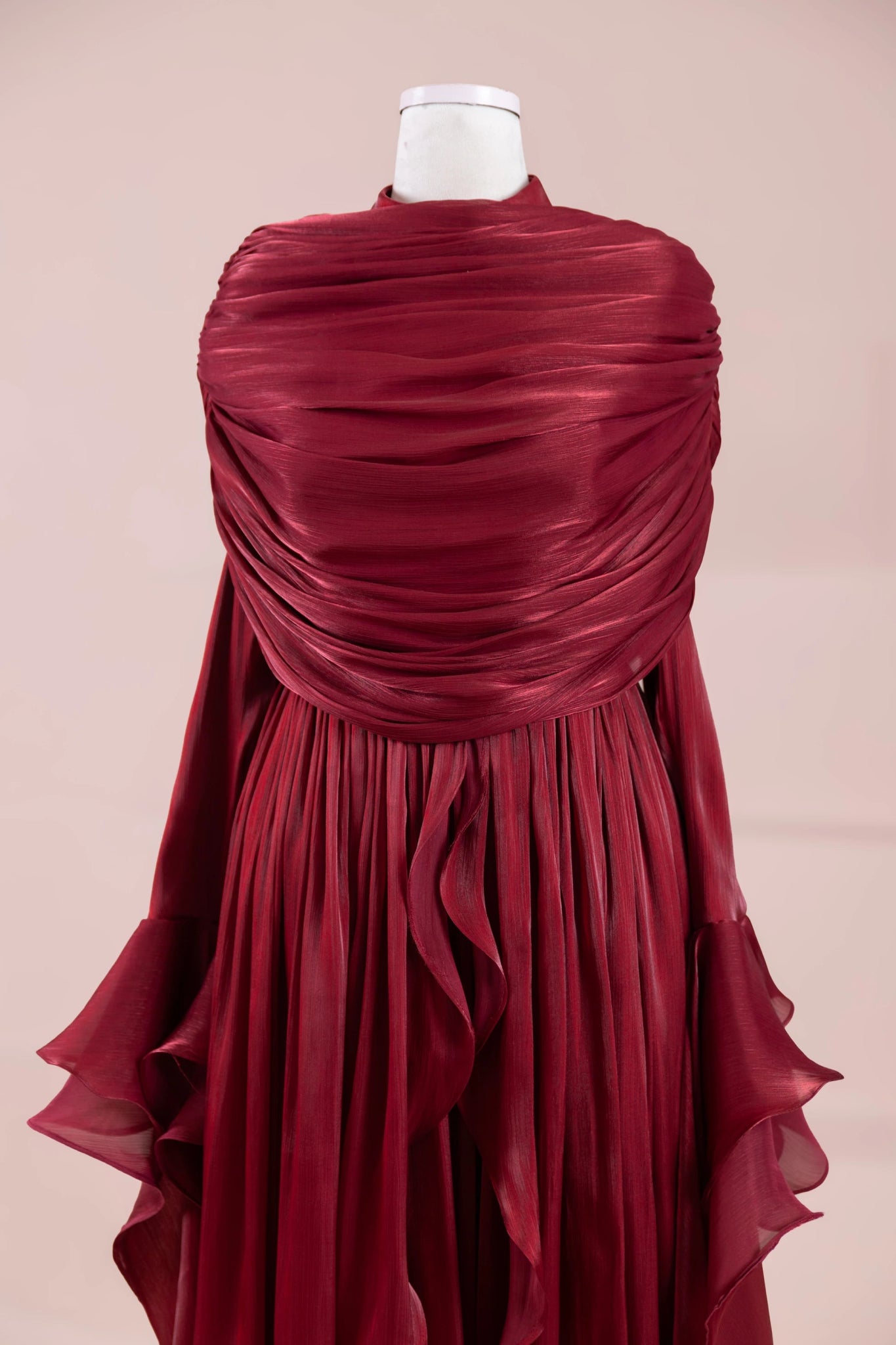 Aréa Tesettür Abiye - FioraofDress - tesettur - abiye - BORDO - 38 - hijab - evening - dress