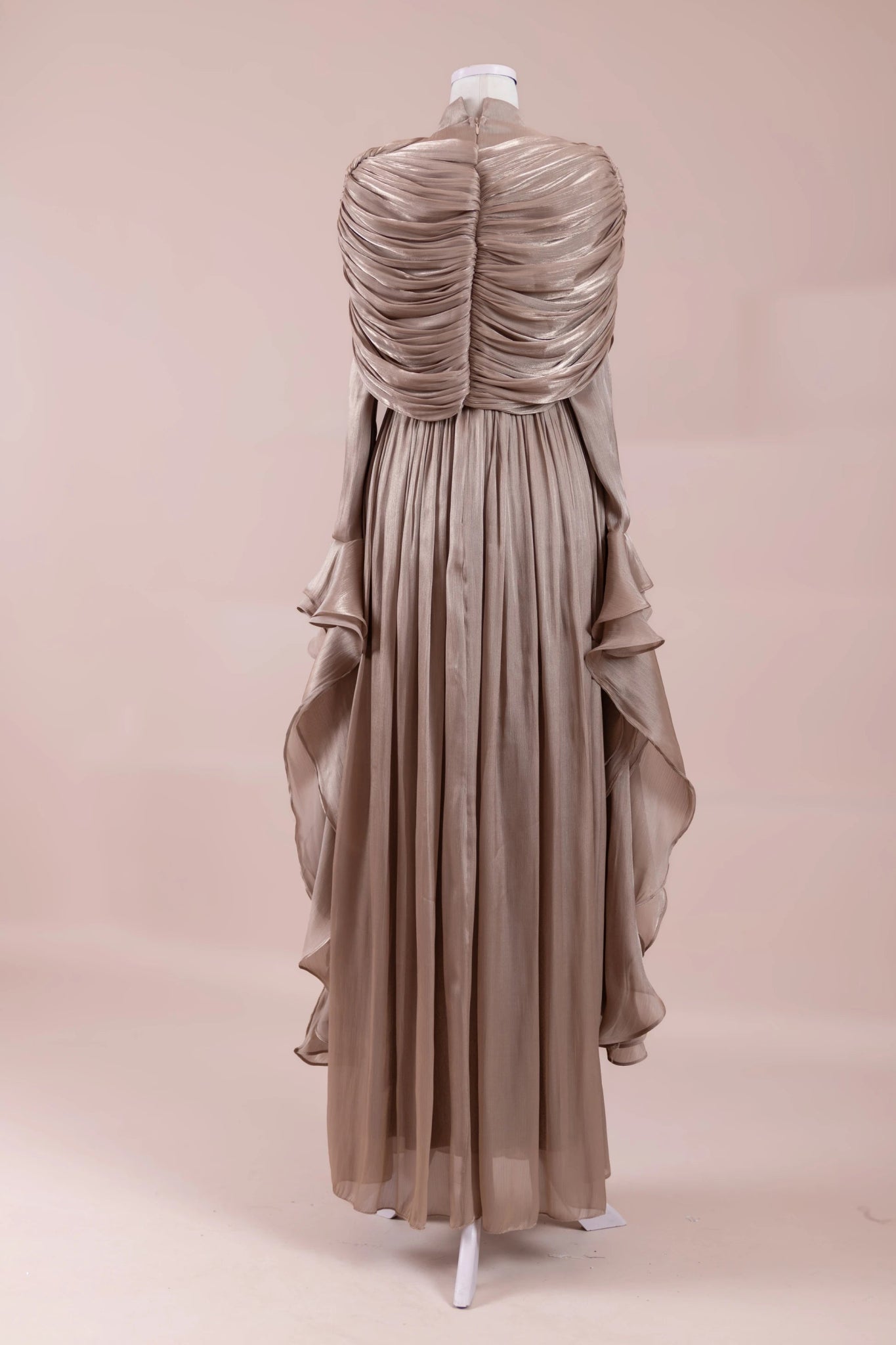 Aréa Tesettür Abiye - FioraofDress - tesettur - abiye - VİZON - 38 - hijab - evening - dress