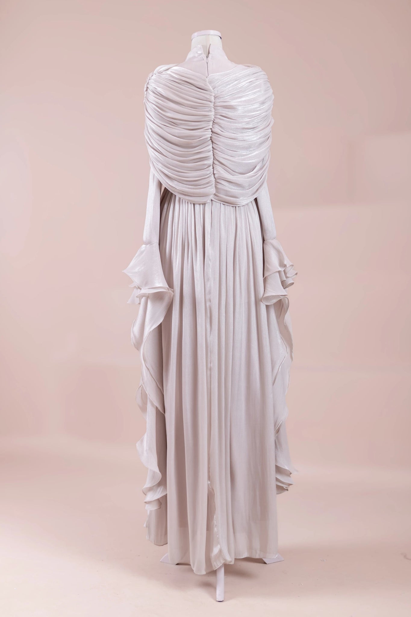 Aréa Tesettür Abiye - FioraofDress - tesettur - abiye - bejj - 38 - hijab - evening - dress