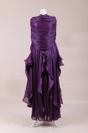 Aréa Tesettür Abiye - FioraofDress - tesettur - abiye - Ametist Moru - 38 - hijab - evening - dress