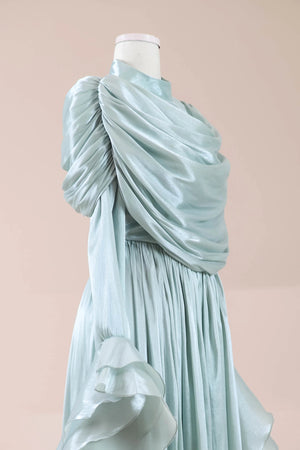 Arvia Tesettür Abiye - FioraofDress - tesettur - abiye - MİNT - 36 - hijab - evening - dress