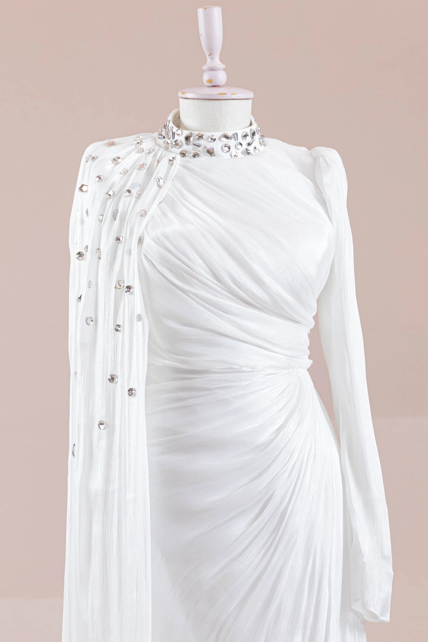 Aven Tesettür Abiye - FioraofDress - tesettur - abiye - Beyaz - 38 - hijab - evening - dress