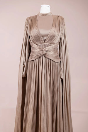 Ayrez Tesettür Abiye - FioraofDress - tesettur - abiye - VİZON - 38 - hijab - evening - dress