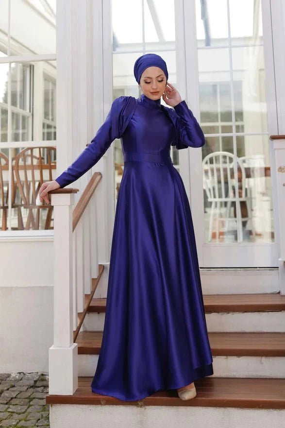 Azha Tesettür Abiye - FioraofDress - tesettur - abiye - 42 - hijab - evening - dress