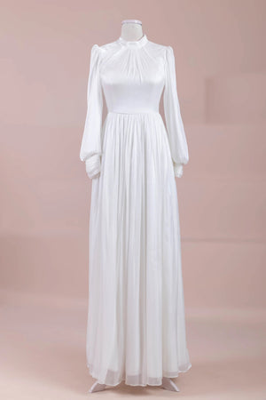 Belora Tesettür Abiye - FioraofDress - tesettur - abiye - Beyaz - 38 - hijab - evening - dress