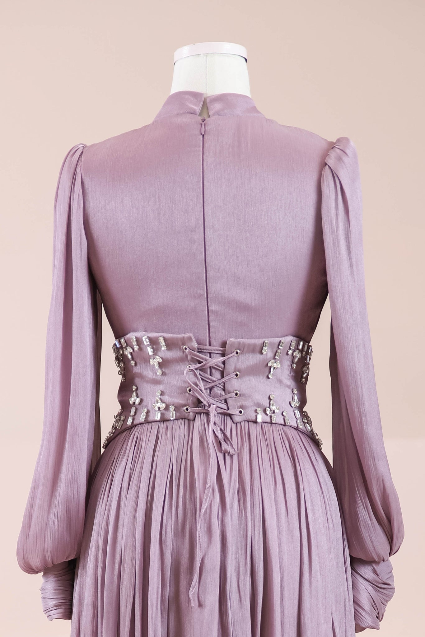 Belora Tesettür Abiye - FioraofDress - tesettur - abiye - MOR - 38 - hijab - evening - dress