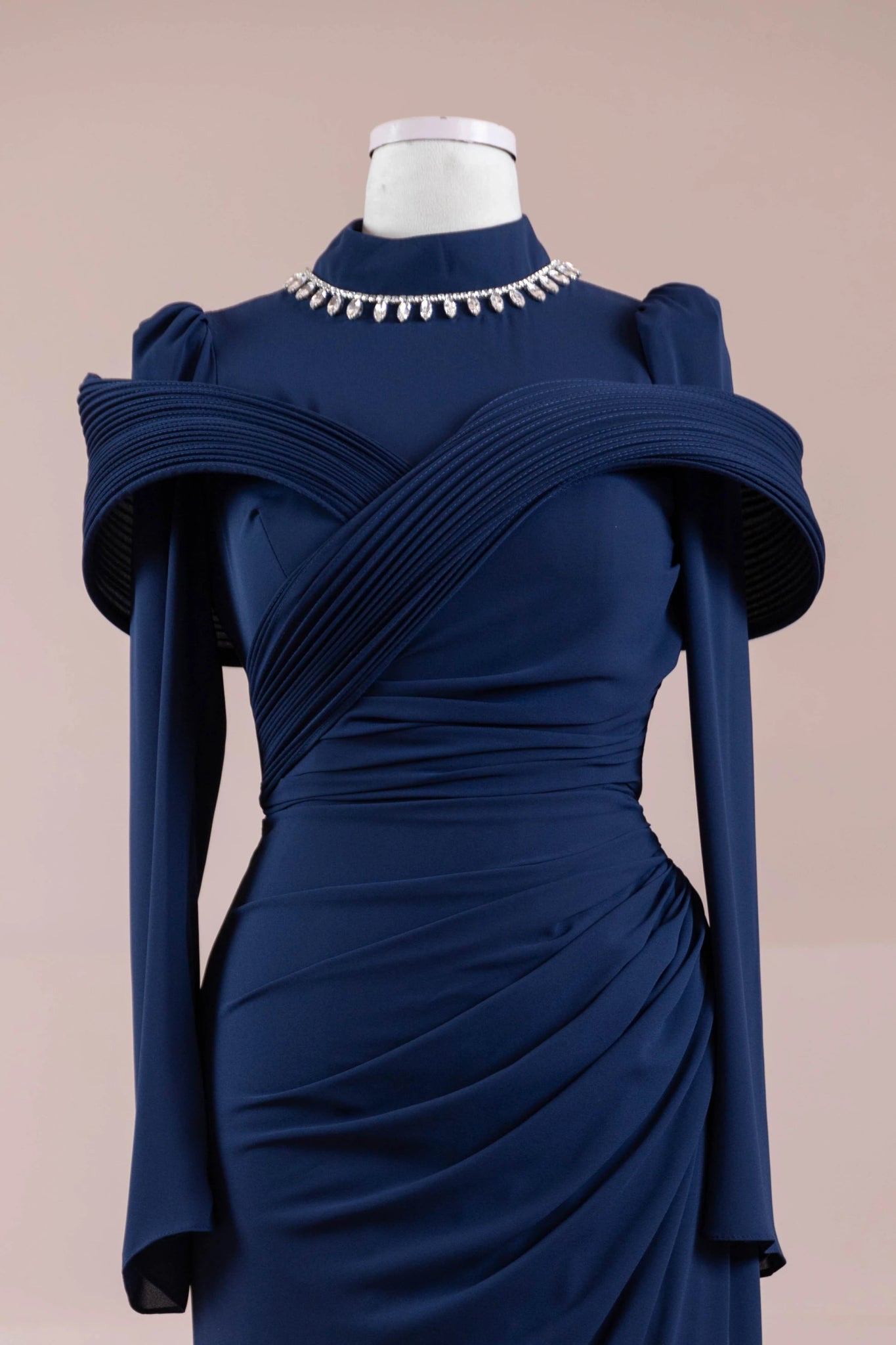 Charm Tesettür Abiye - FioraofDress - tesettur - abiye - lacivert - 36 - hijab - evening - dress