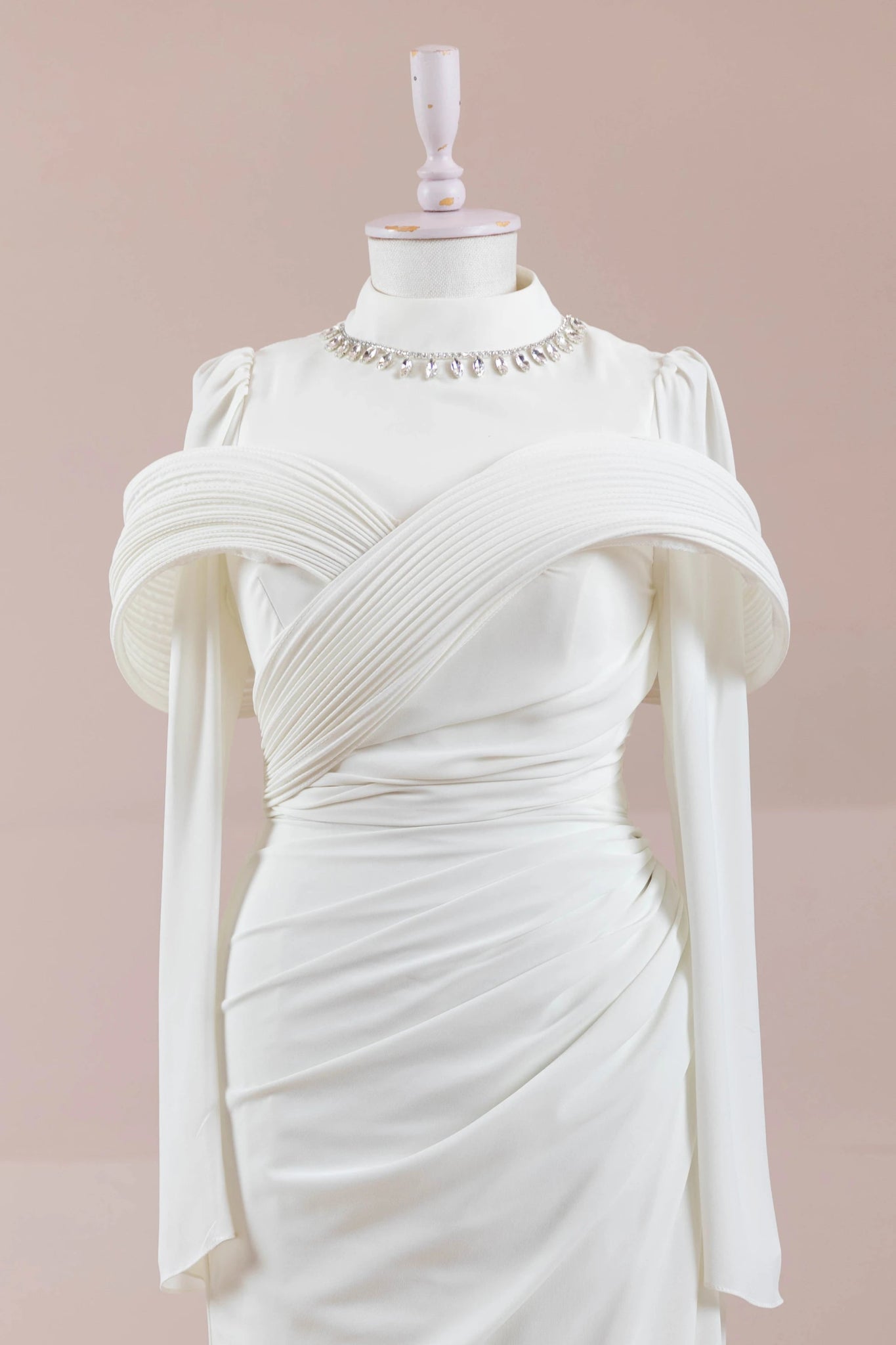 Charm Tesettür Abiye - FioraofDress - tesettur - abiye - Beyaz - 36 - hijab - evening - dress