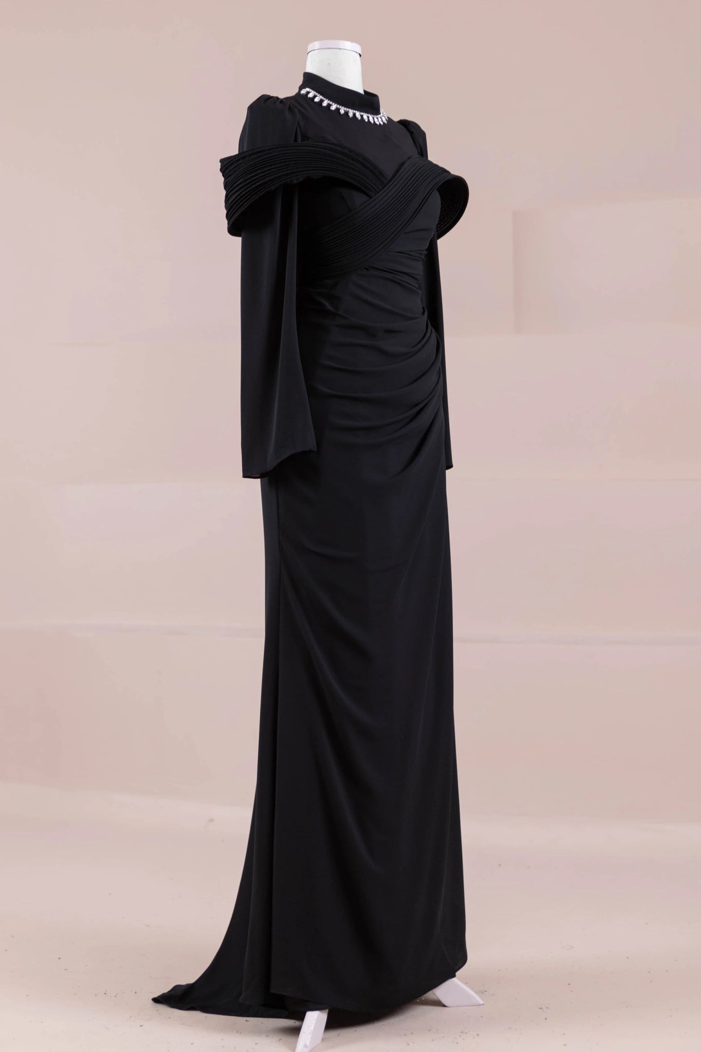 Charm Tesettür Abiye - FioraofDress - tesettur - abiye - Siyahh - 36 - hijab - evening - dress