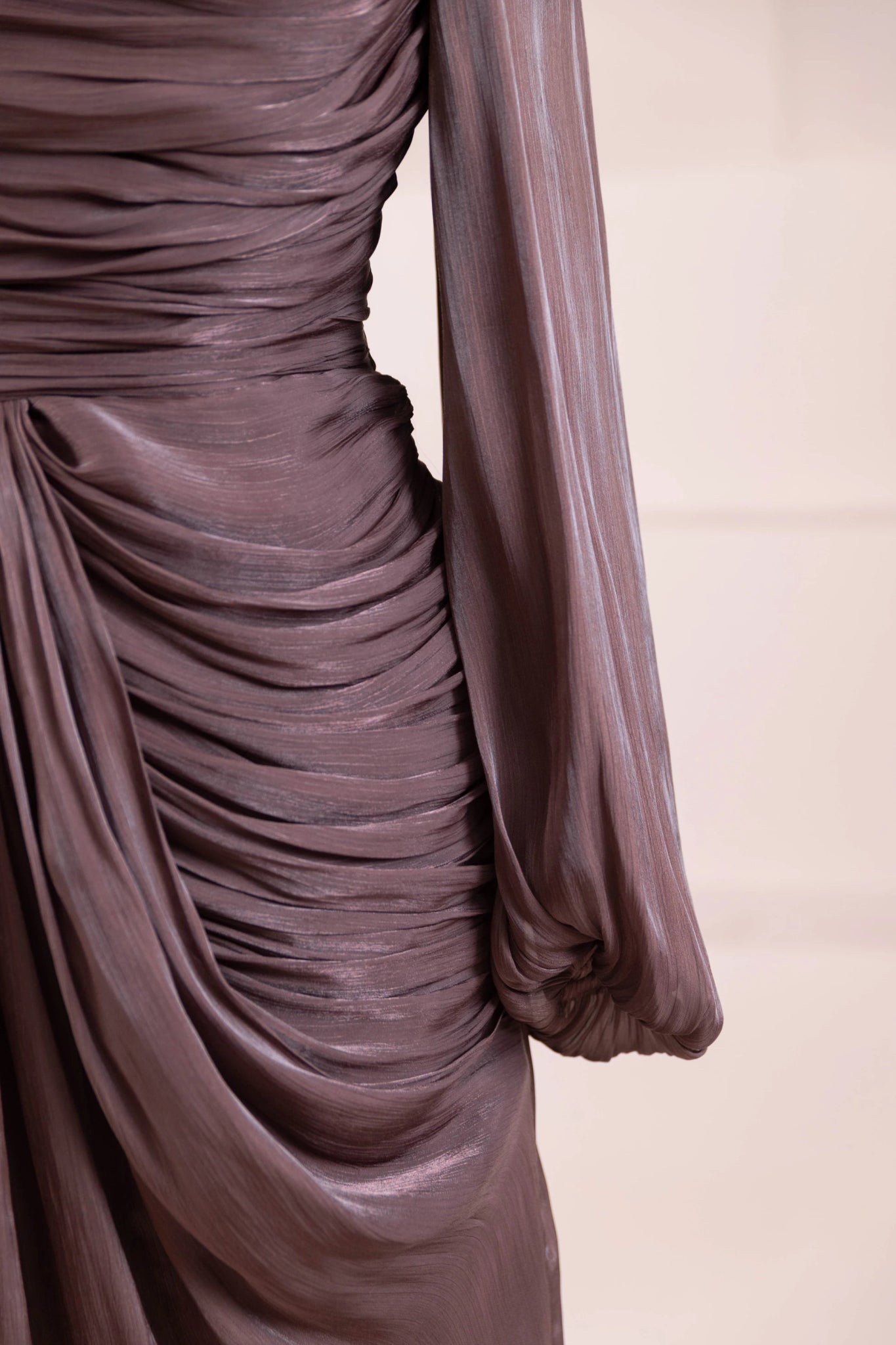 Çiçekli Lotus Tesettür Abiye - FioraofDress - tesettur - abiye - Mocha - 38 - hijab - evening - dress