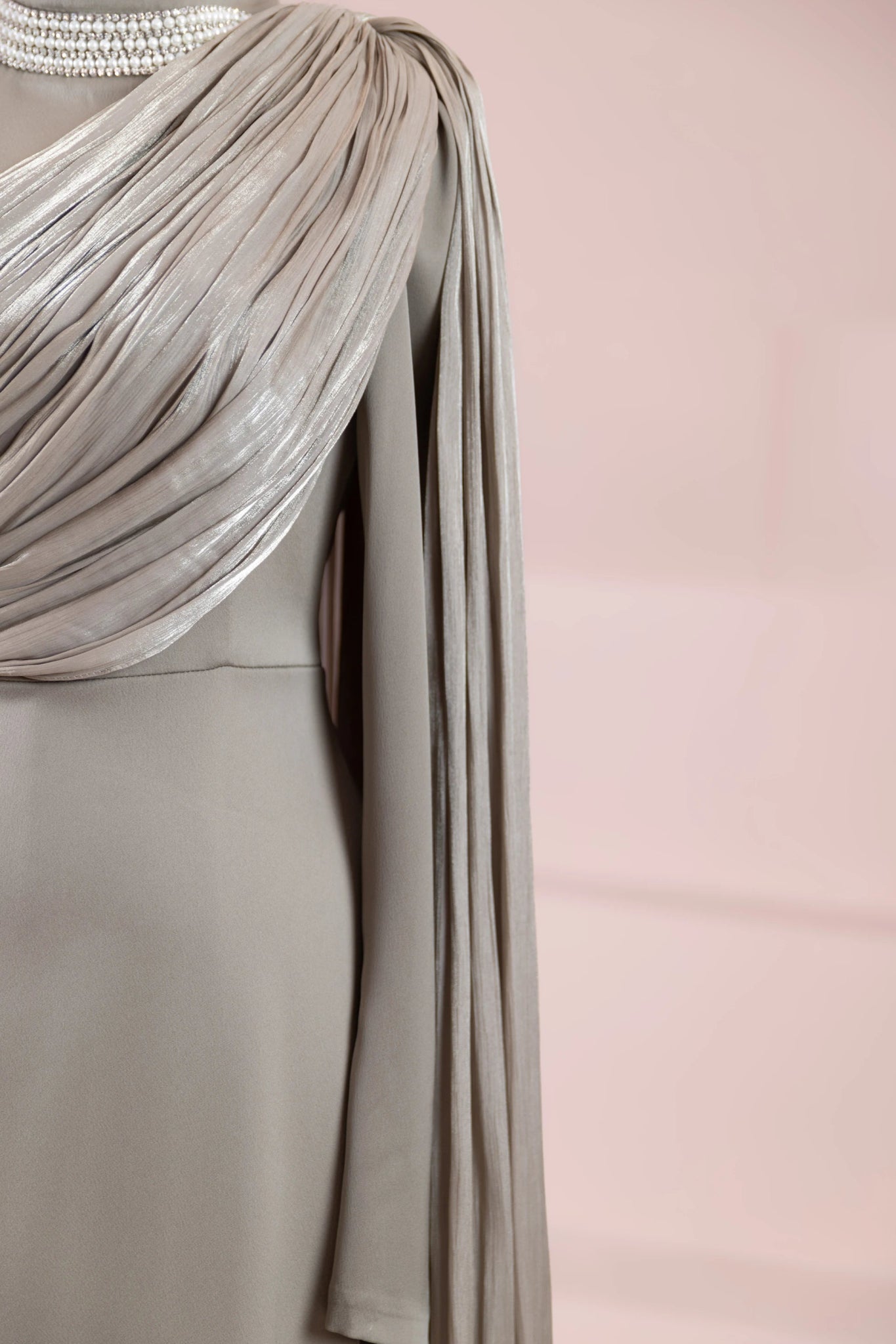 Daisy Tesettür Abiye - FioraofDress - tesettur - abiye - haki - 36 - hijab - evening - dress