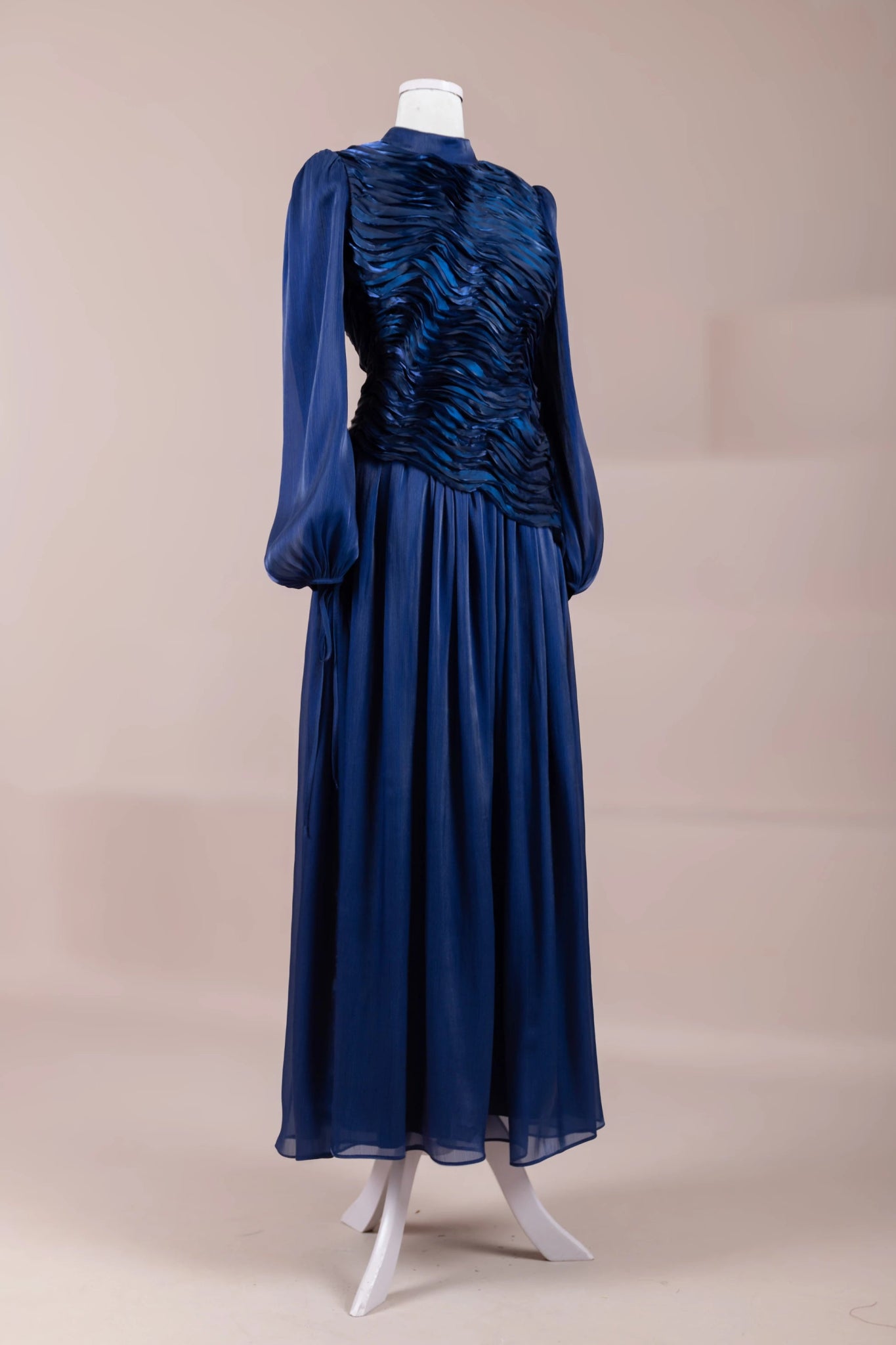 Dalia Tesettür Abiye - FioraofDress - tesettur - abiye - LACİVERT - 38 - hijab - evening - dress