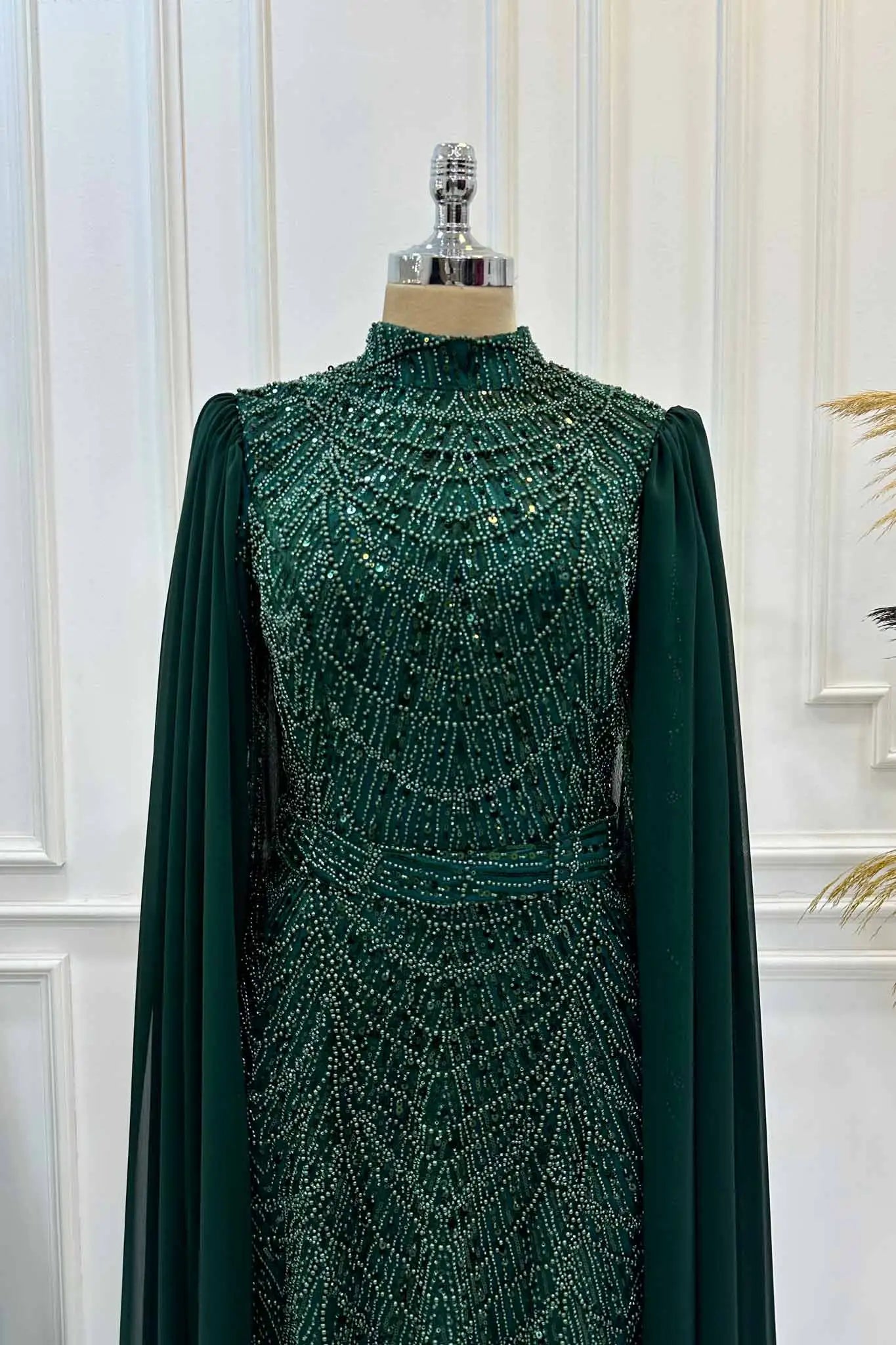 Devin Tesettür Abiye - FioraofDress - tesettur - abiye - 40 - lacivert - hijab - evening - dress