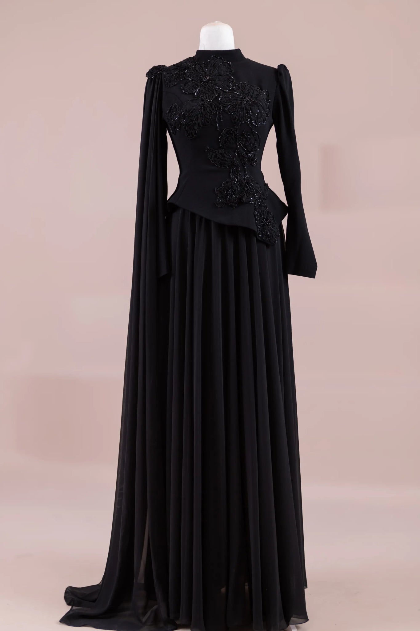 Dreza Tesettür Abiye - FioraofDress - tesettur - abiye - Mavii - 38 - hijab - evening - dress