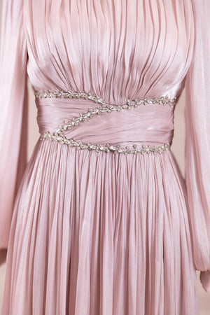 Elin Tesettür Abiye - FioraofDress - tesettur - abiye - Pudra - 38 - hijab - evening - dress