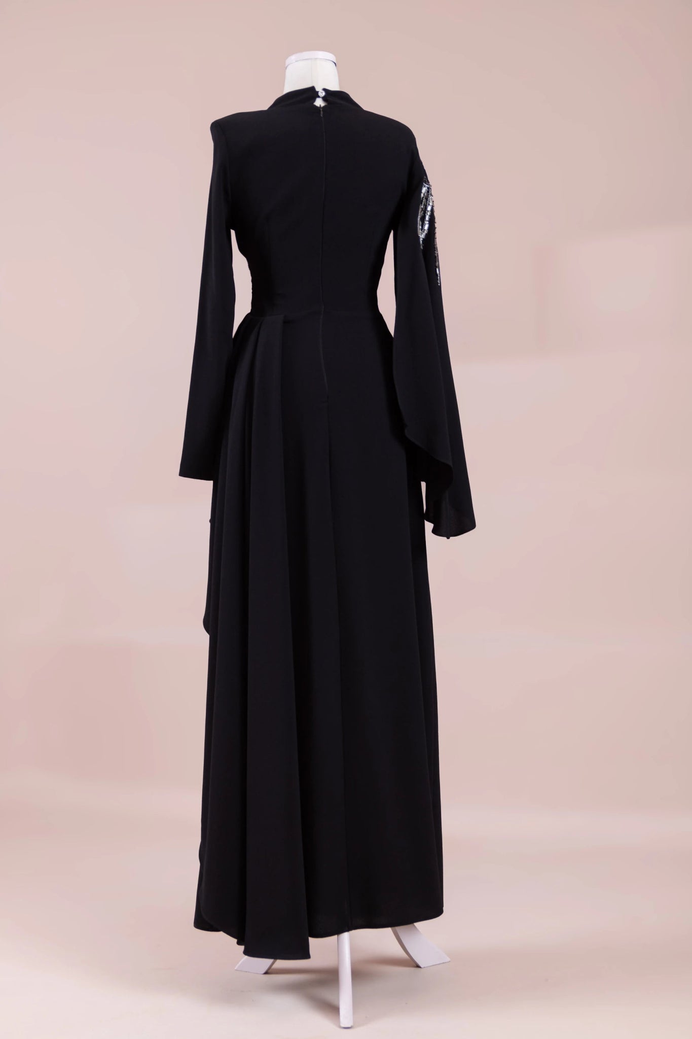 Enva Tesetür Abiye - FioraofDress - tesettur - abiye - Siyahh - 38 - hijab - evening - dress