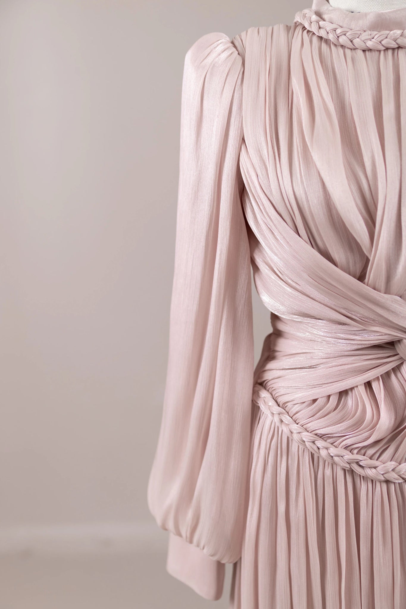 Faelyn Tesettür Abiye - FioraofDress - tesettur - abiye - Pudra - 38 - hijab - evening - dress