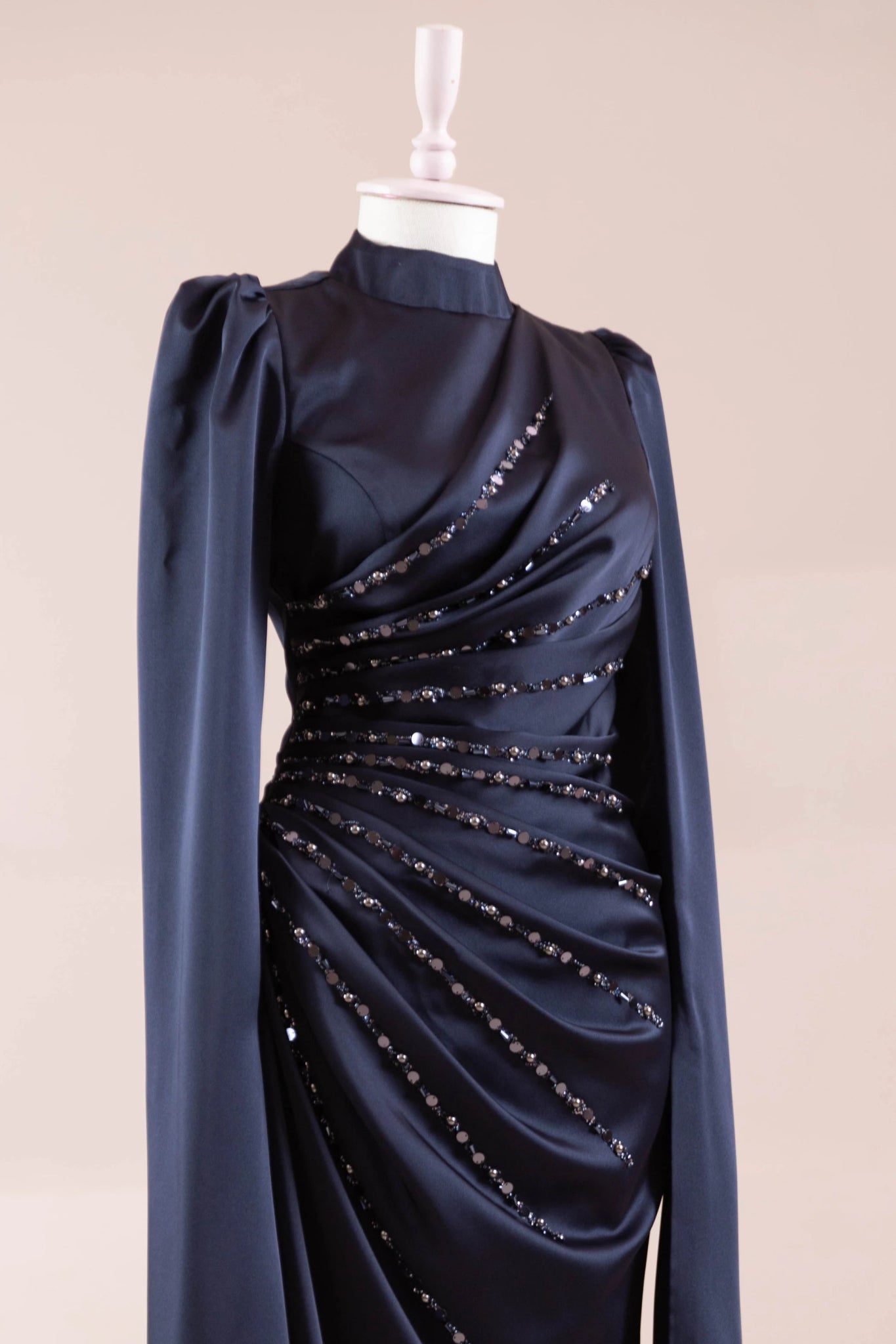 Faris Tesettür Abiye - FioraofDress - tesettur - abiye - lacivert - 38 - hijab - evening - dress